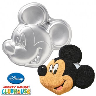 Mickey or Minnie Mouse Clubhouse Cake Pan Wilton